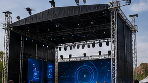 Heavy-Duty Stage and Trussing Frameworks